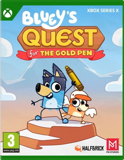 Bluey's Quest for the Gold Pen