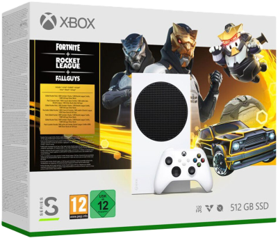 Xbox Series S 512 Go - Pack Fortnite Rocket League Fallguys