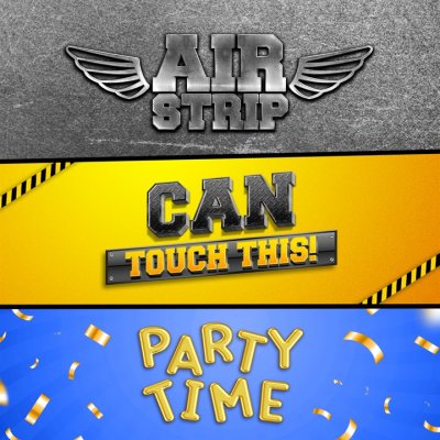 Airstrip DLC, Can Touch This DLC and Party Time DLC Bundle