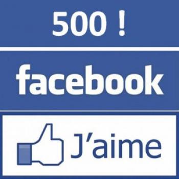 500 Fans -> Jeu concours