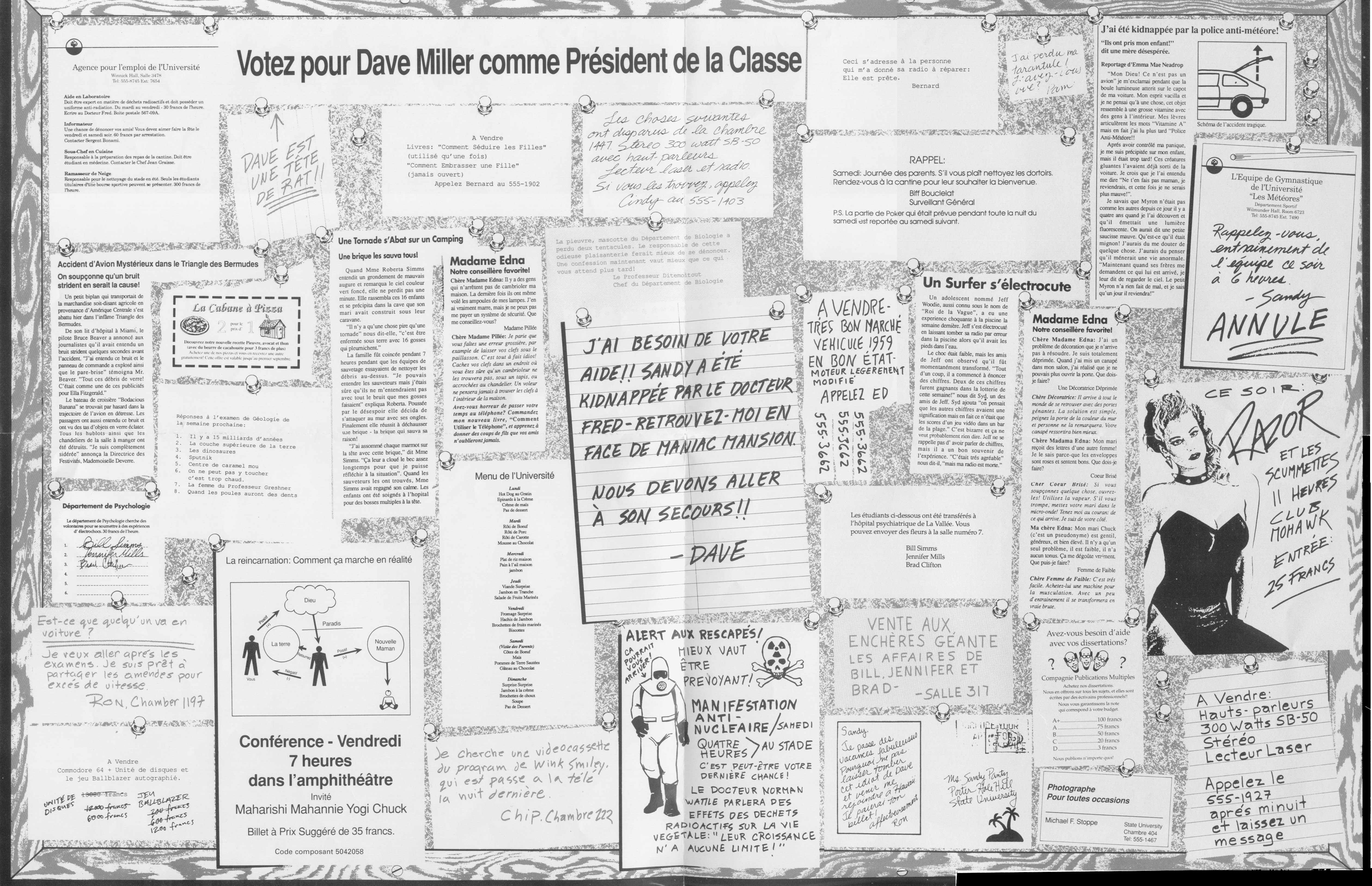 Changelog du jour : encore du bugs et évolutions