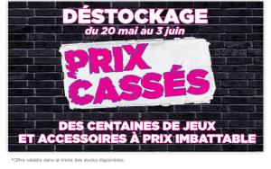 Prix cassés chez Micromania