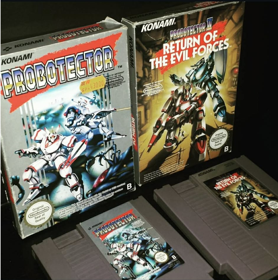 Probotector 1 & 2
Qui achetait aussi ses jeux à Rallye à l'époque ? 😂