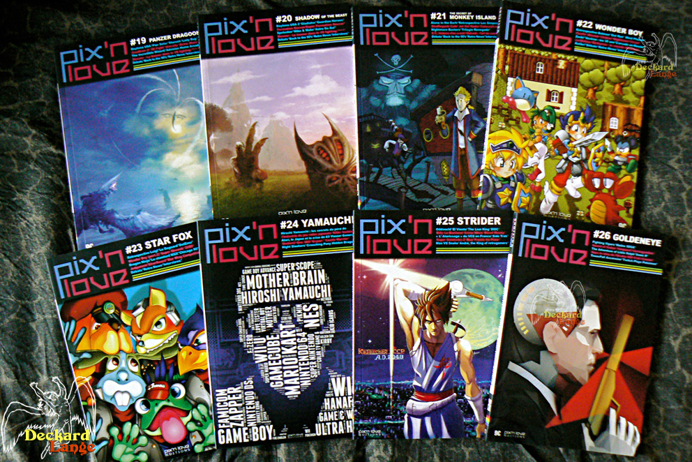 Une partie des Pix\'n Love le mook réservé au retrogaming
