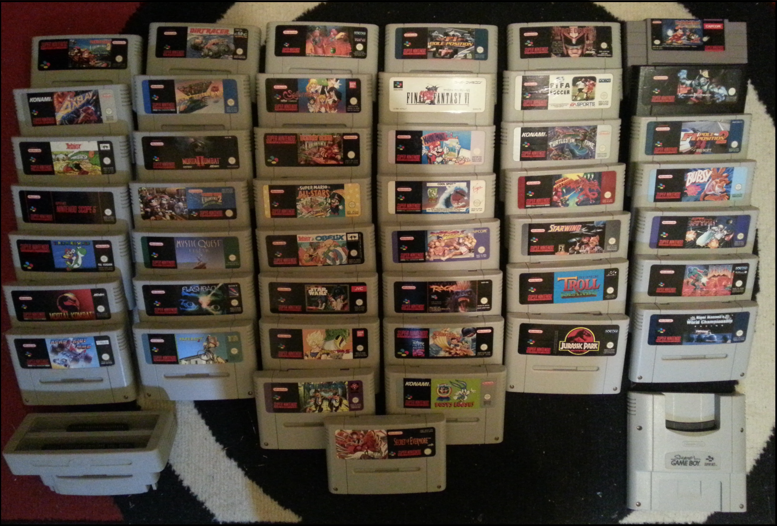 Jeux SNes sous un angle différent :)