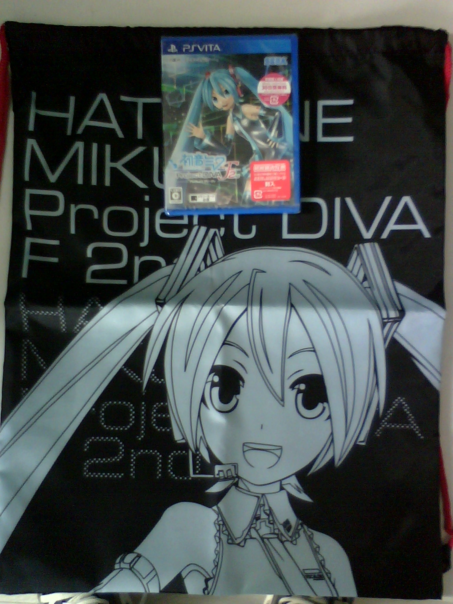 Hatsune Miku Projet Diva F2nd Jeu + Sac