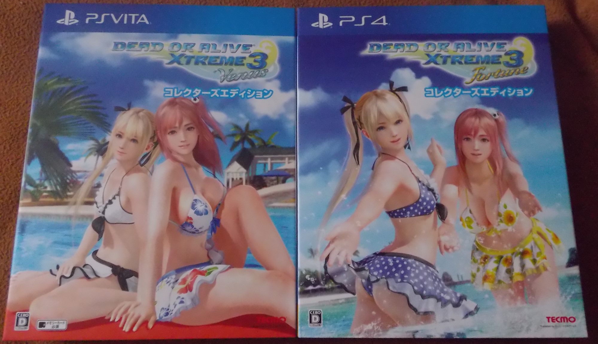 Les versions collector (Saikyou Package) de Dead or Alive Xtreme 3 en version Venus (PS Vita) & Fortune (PS4). Valeur : 483 euros, douane comprise.