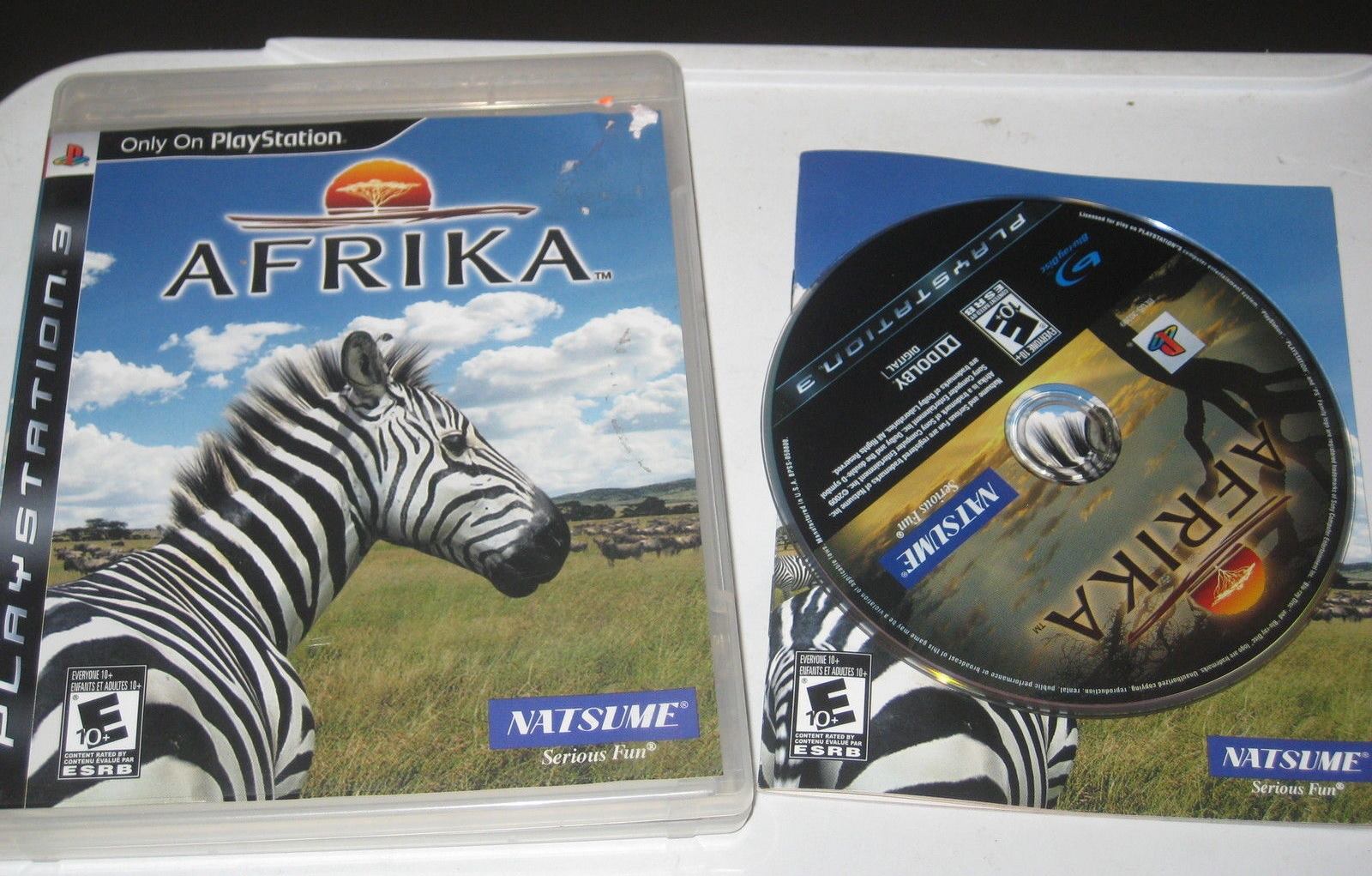 Afrika sur PS3, version US Québec avec le packaging FR. Une des acquisitions dont je suis le plus fier.