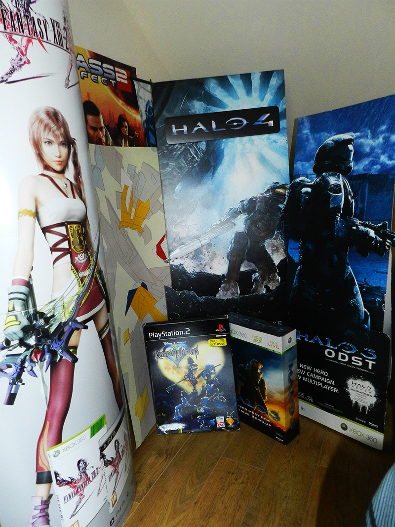 PLV : WipEout 3, Halo 3, Halo 3 ODST, Halo 4, Final Fantasy XIII-2 et Kingdom Hearts :B