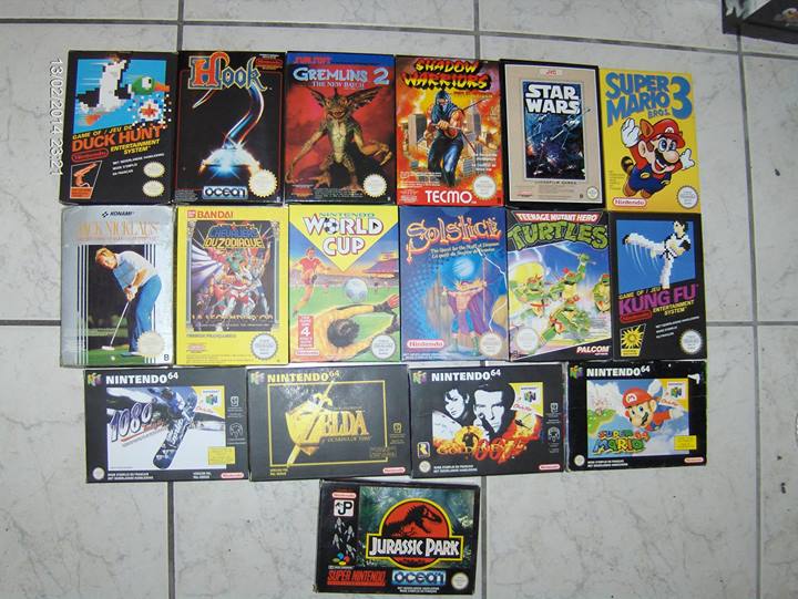 Les potes de Star Wars et Duck Hunt en photo de famille. Qui a dit que les jeux Nintendo se conservaient mal ?