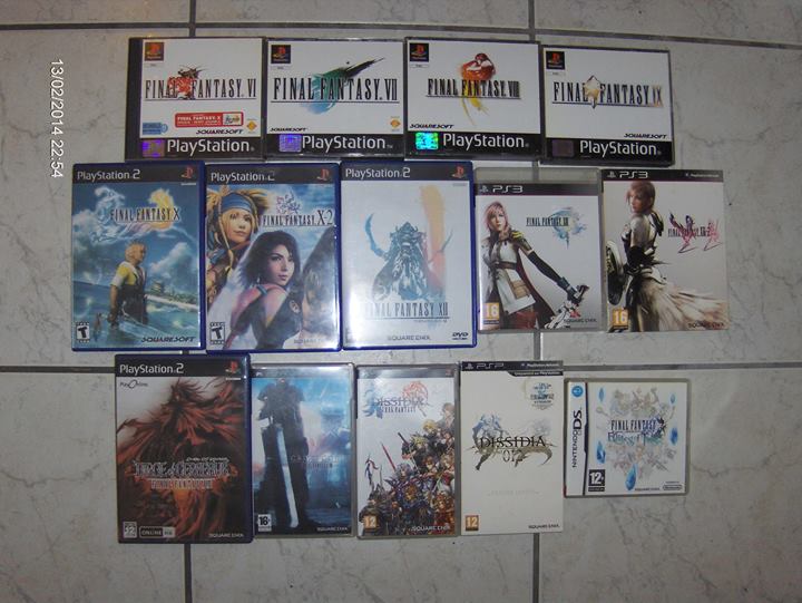 FF X, X-2 et XII versions US - DOC version Jap