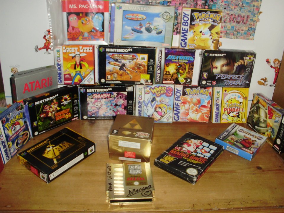 Vu d\'ensemble de mes jeux complet