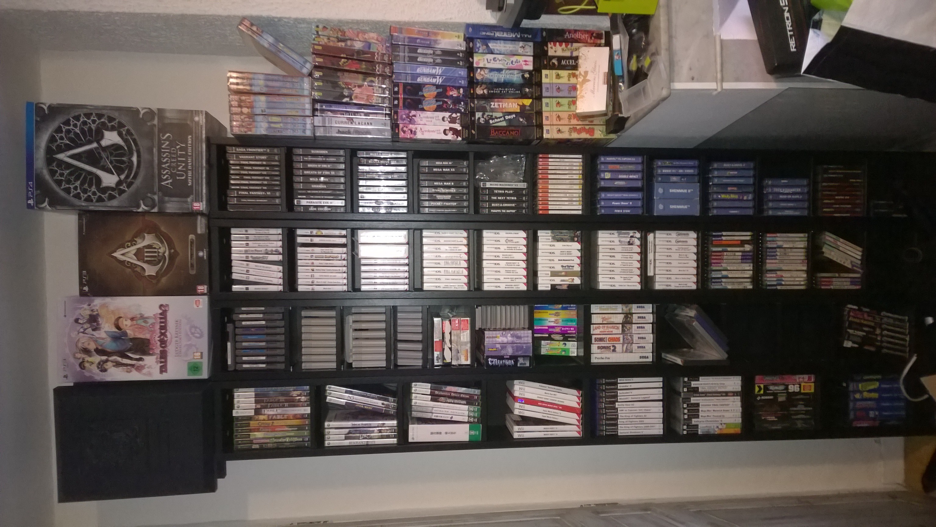 Suite a un déménagement j\'ai du faire un énorme tri dans les jeux que je garde chez moi les autres sont remisés :\'(