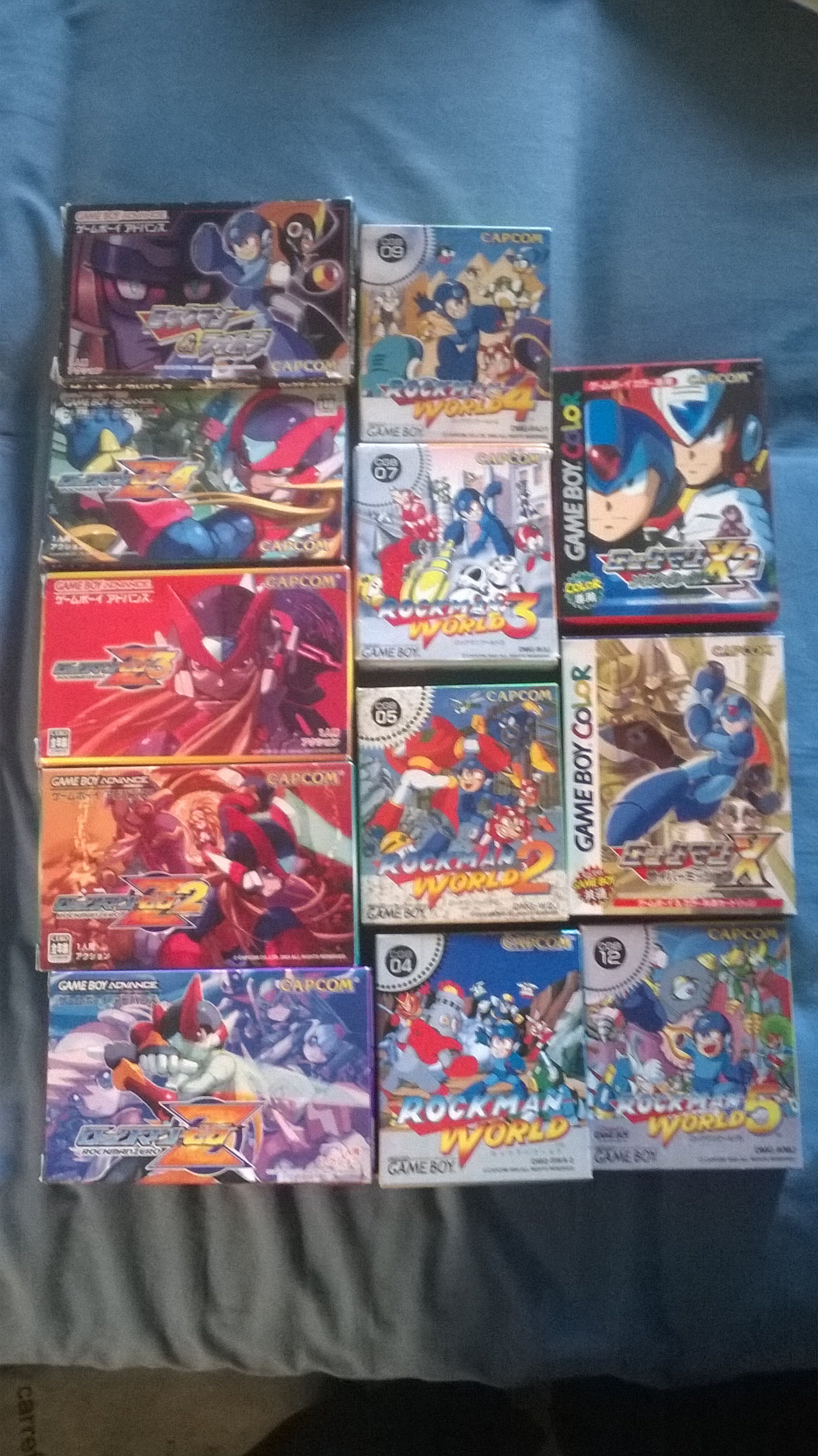 Mes Rockman sur Game Boy et Game Boy Advance
