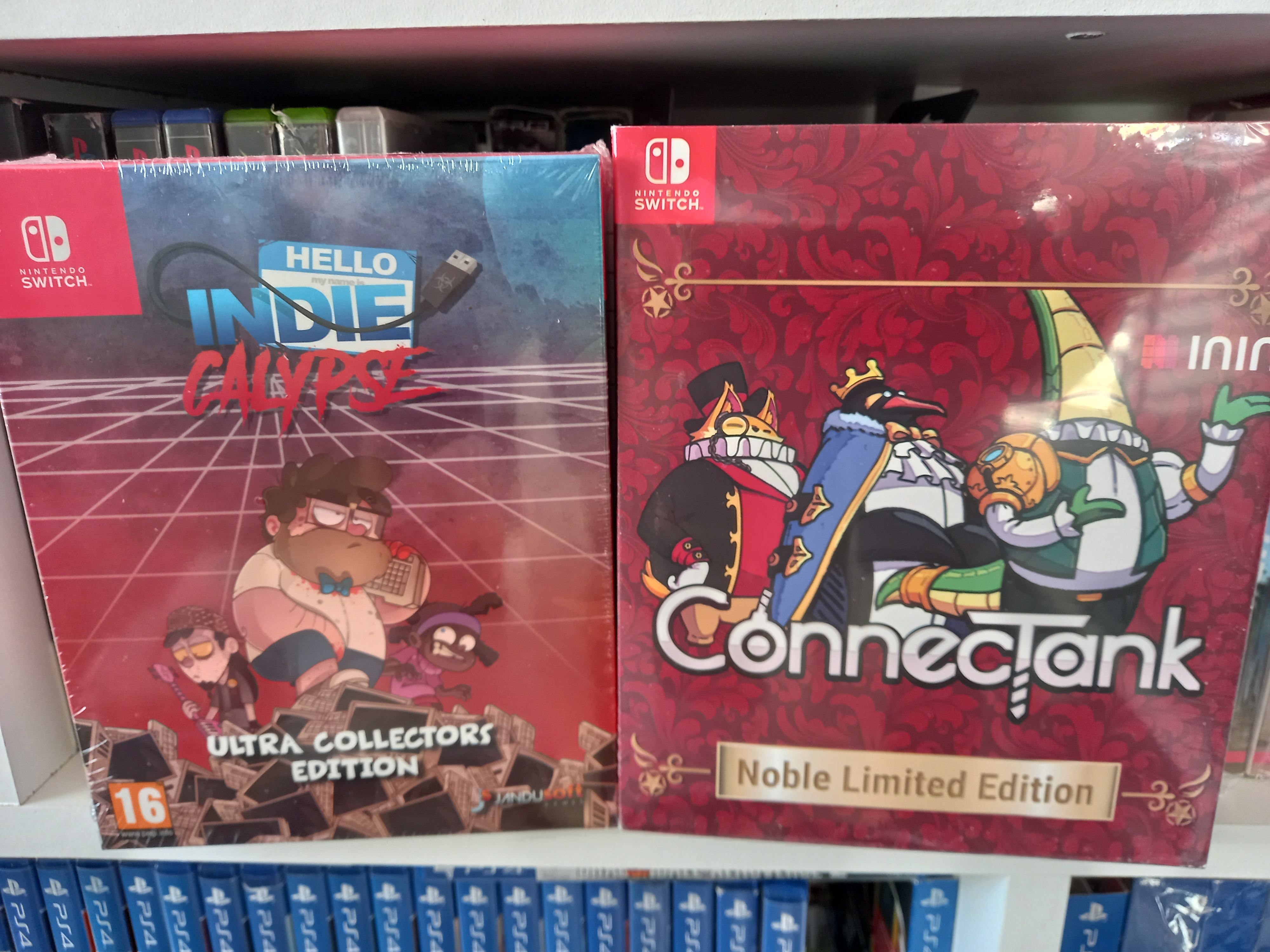 Edition Limitée de Connectank sur Switch D'Indie Calypse en édition Ultra collector limitée à 1500 exemplaires