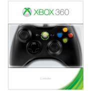 Microsoft Xbox 360 controller filaire noire Nouvelle Version