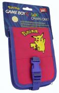 GBC Sacoche House Carrying Case Game Boy Color Pokémon Pikachu Rose (Bigben Model GB2)