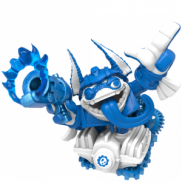 Skylanders Trigger Happy - Power Blue Double Dare (SuperChargers)