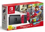 Nintendo Switch avec Joy-Con (rouge) + Super Mario Odyssey - Edition Limitée (Code téléchargement inclus)