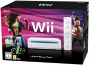 Nintendo Wii Blanche + Zumba Fitness 2