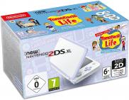 New Nintendo 2DS XL Tomodachi Life (console blanc/lavande+ jeu préinstallé)