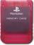 SONY PS1 Memory Card rouge transparente
